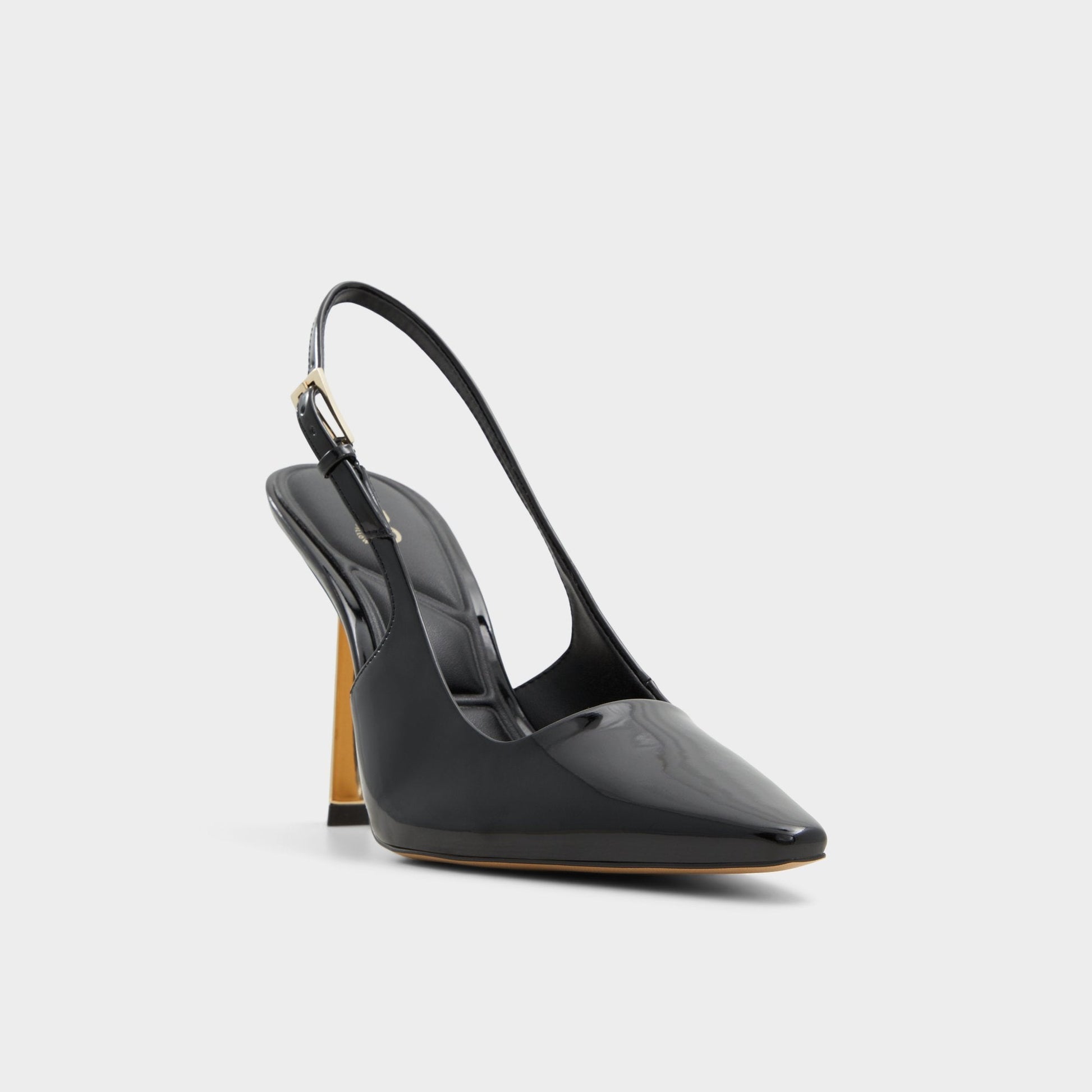 Marysa Black Women's Slingbacks - Slingback heel, Stiletto heel | Aldo Classic