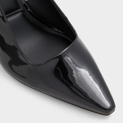 Marysa Black Women's Slingbacks - Slingback heel, Stiletto heel | Aldo Classic