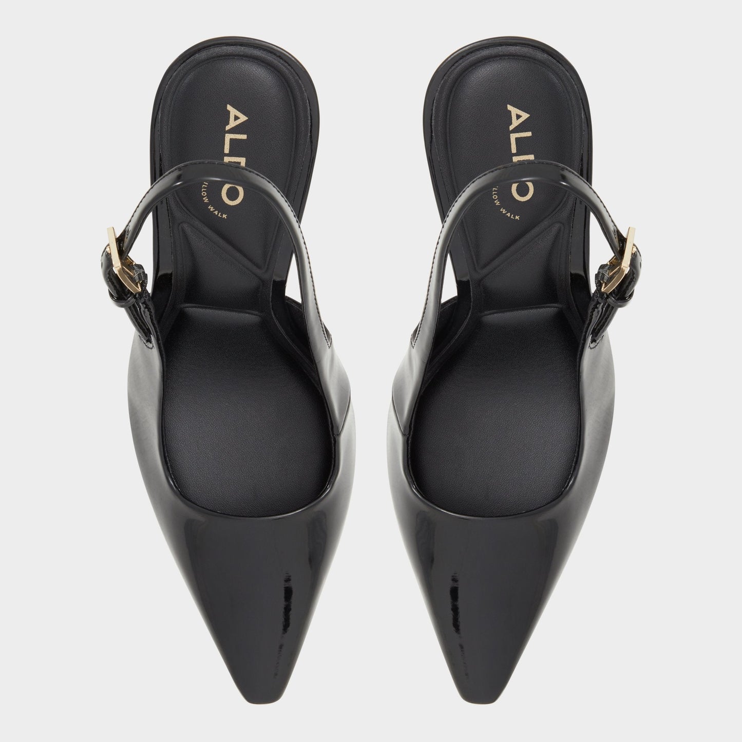 Marysa Black Women's Slingbacks - Slingback heel, Stiletto heel | Aldo Classic