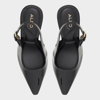 Marysa Black Women's Slingbacks - Slingback heel, Stiletto heel | Aldo Classic