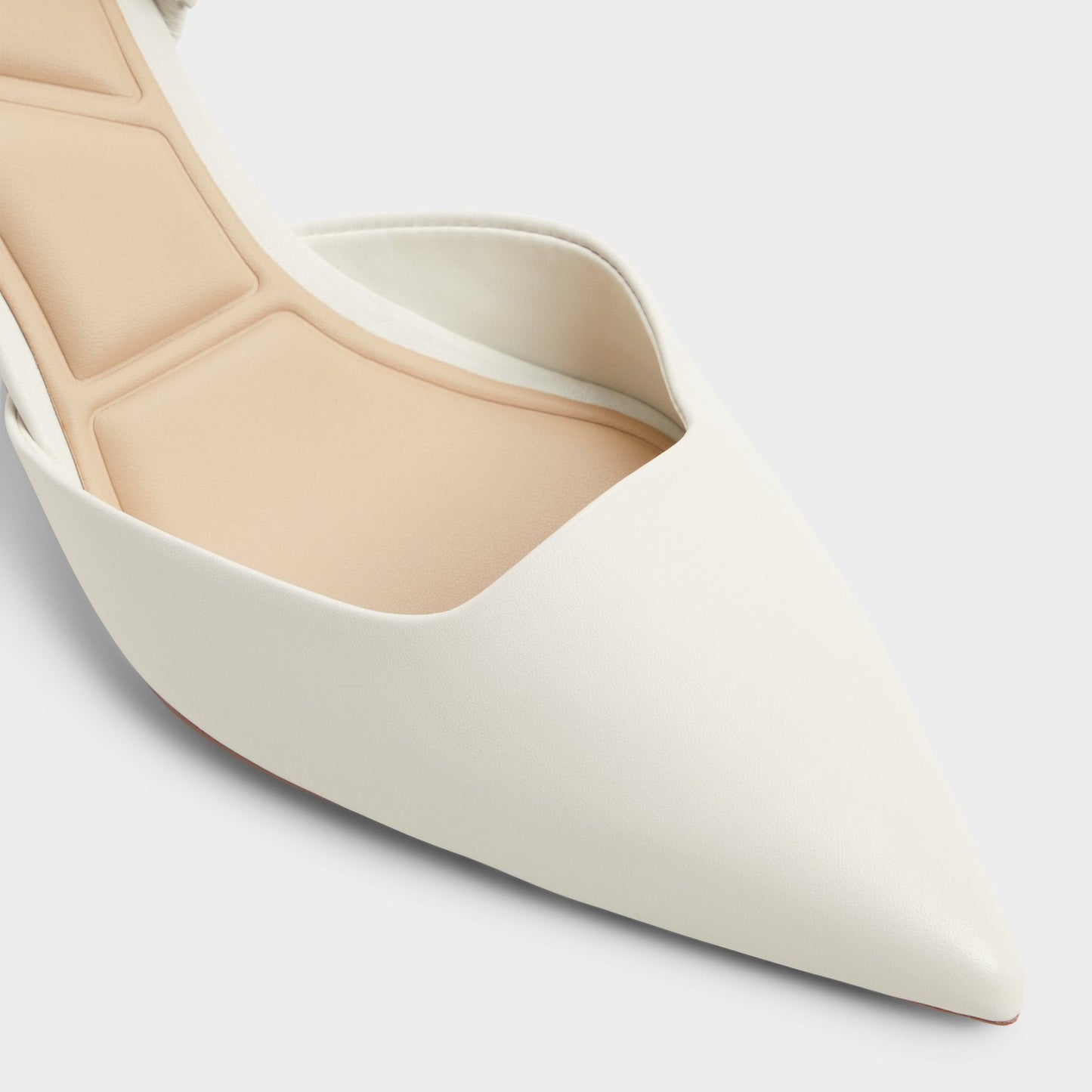 Gavedessi Open White Women's Kitten heels - Slingback heel, Kitten heel | Aldo New