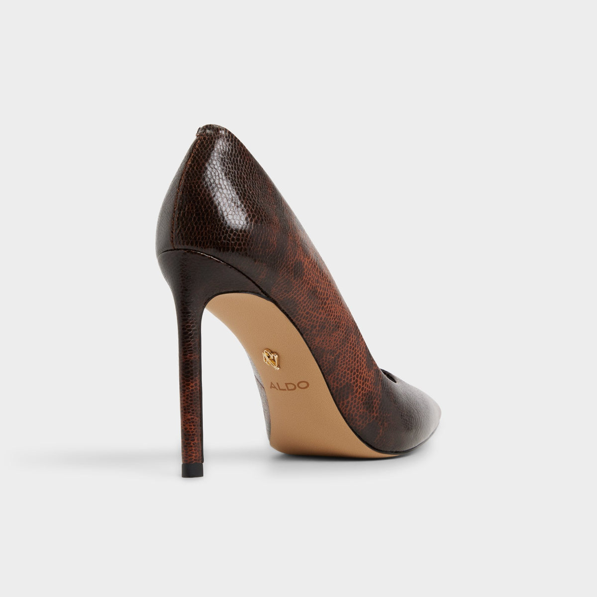 Stessy2 in 0 Open Brown - Pump, Stiletto heel | Aldo Featured