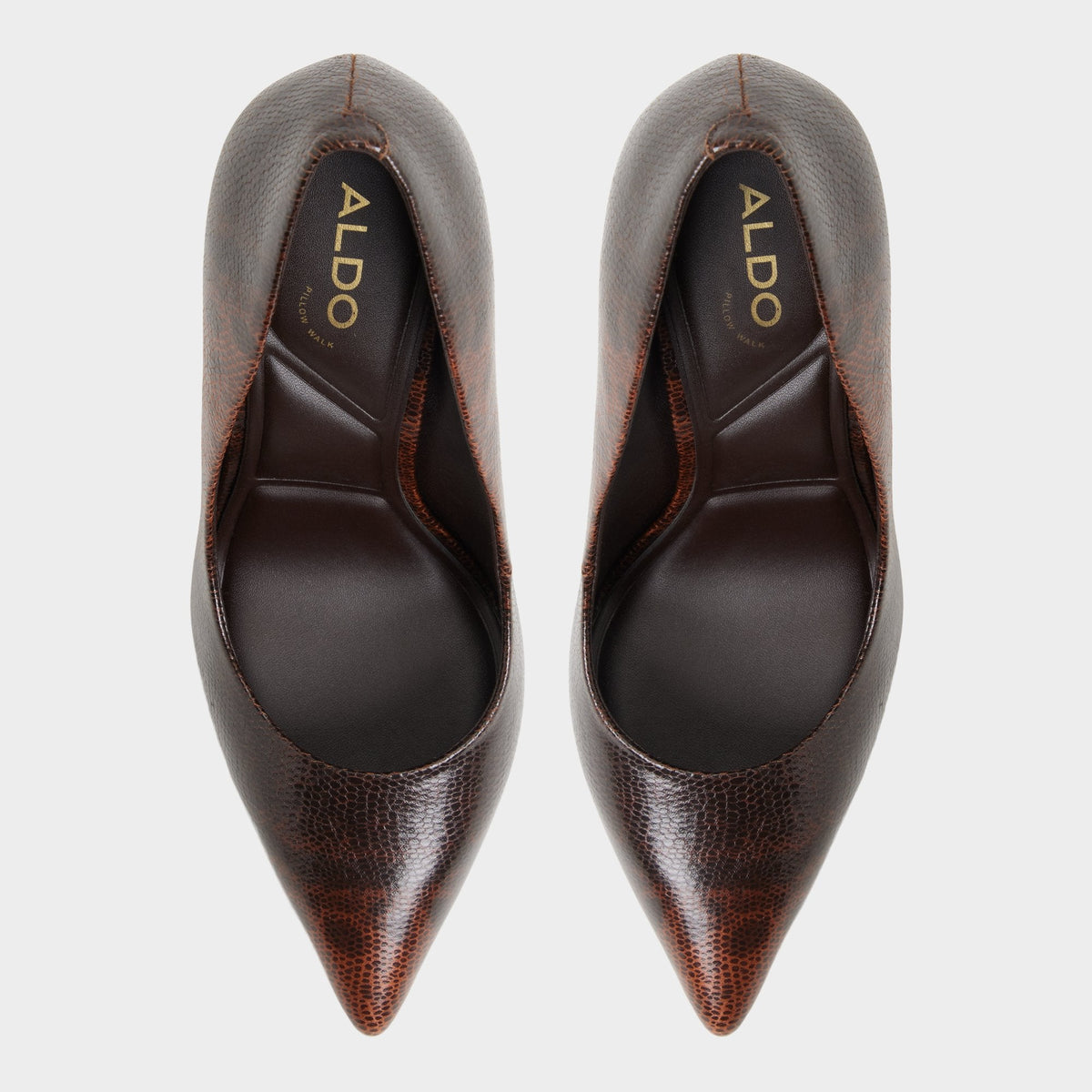 Stessy2 in 0 Open Brown - Pump, Stiletto heel | Aldo Featured
