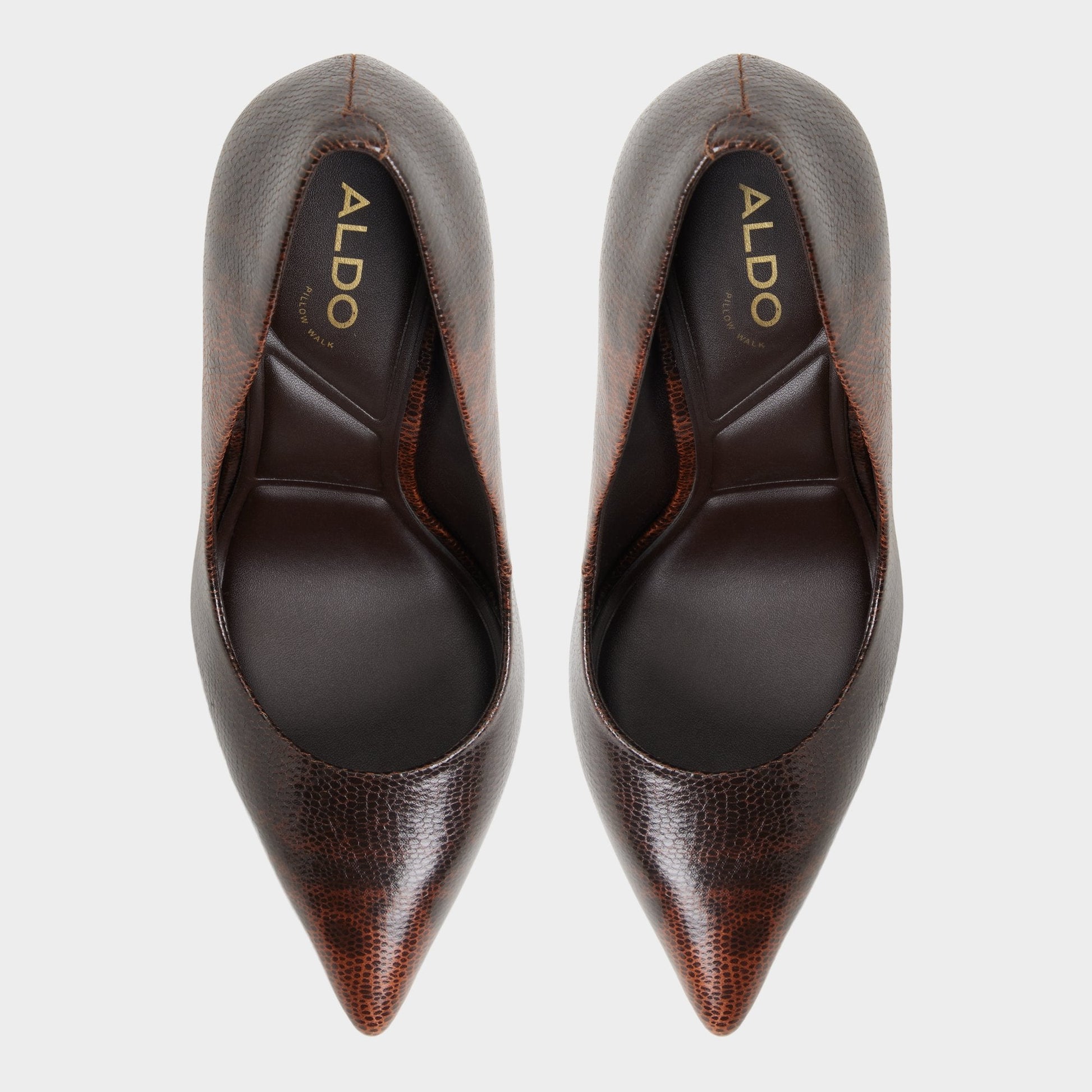 Stessy2 in 0 Open Brown - Pump, Stiletto heel | Aldo Featured