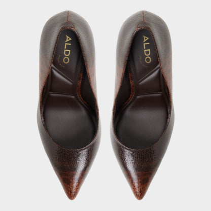 Stessy2 in 0 Open Brown - Pump, Stiletto heel | Aldo Featured