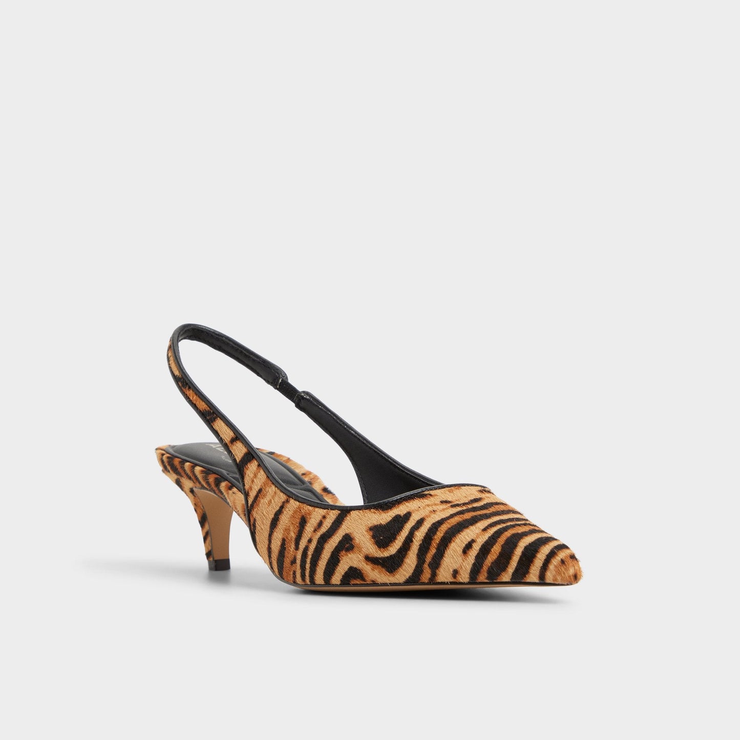 Leanah in Open Brown - Slingback heel, Kitten heel | Aldo Classic