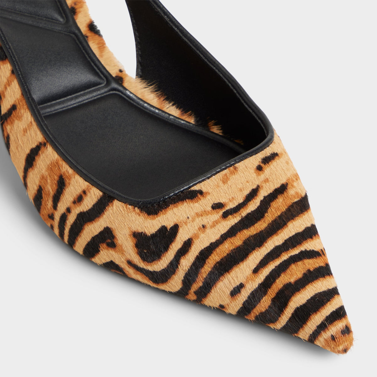 Leanah in Open Brown - Slingback heel, Kitten heel | Aldo Classic