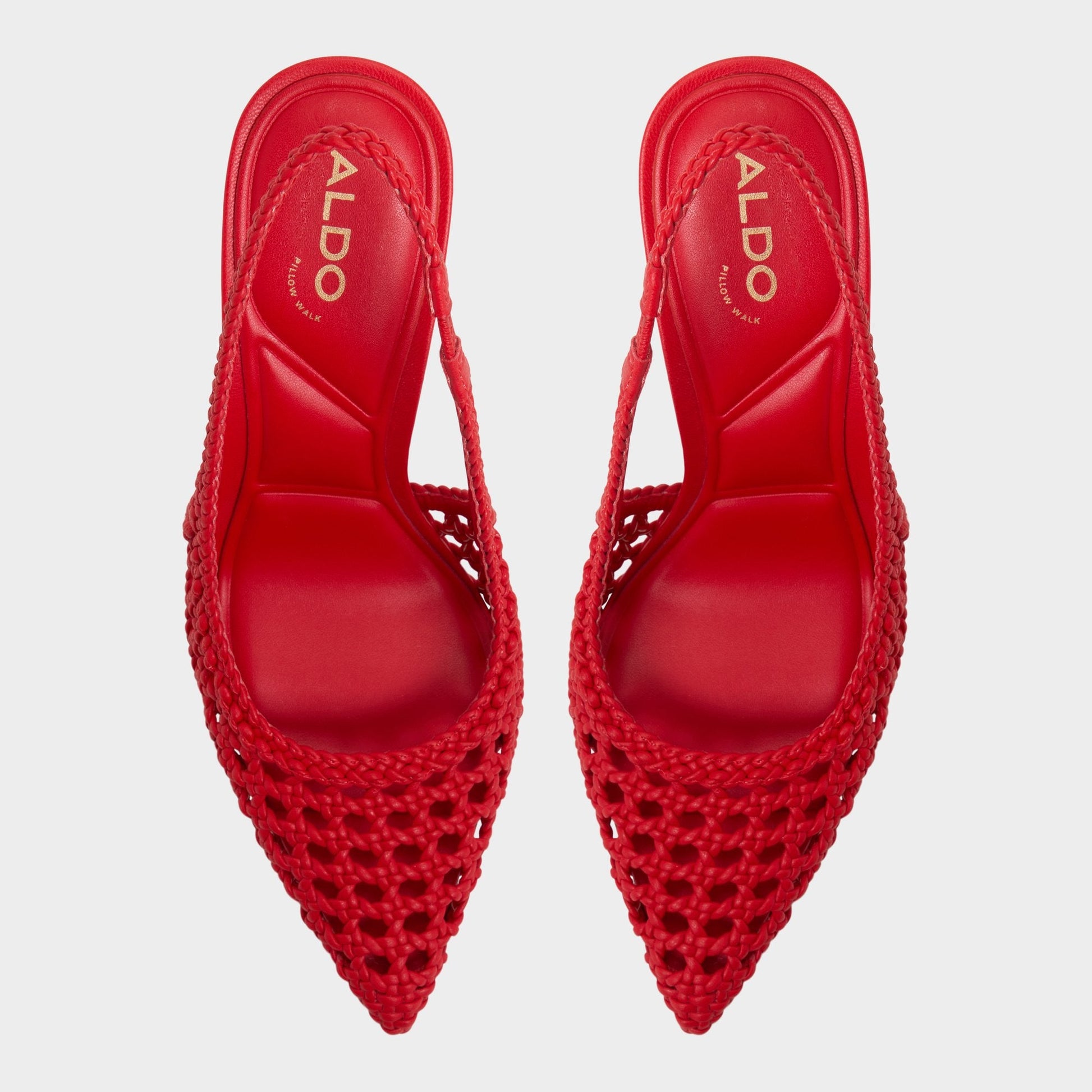 Petras Bright Red Women's Slingbacks - Slingback heel | Aldo Essential