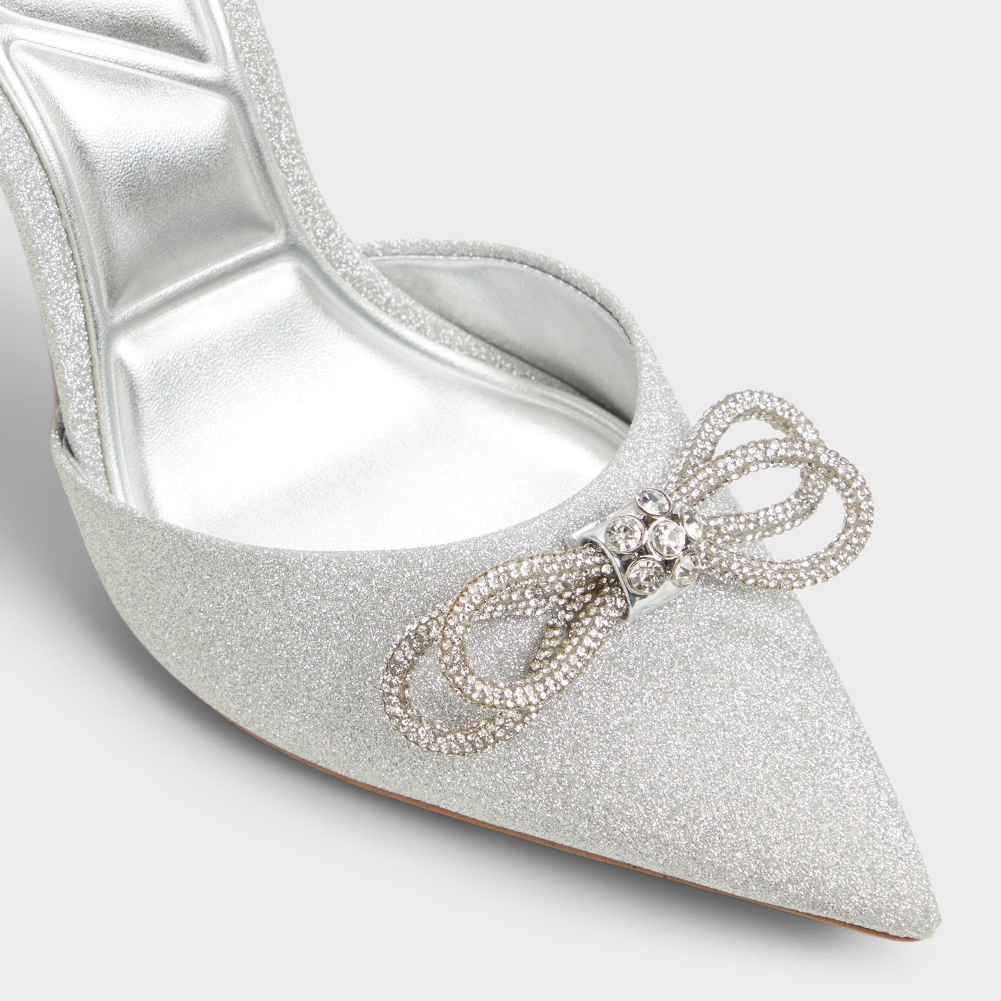Addie Silver Women's Slingbacks - Slingback heel, Stiletto heel | Aldo New