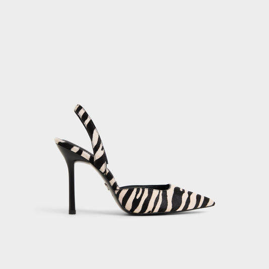 Berolden White/Black Women's Animal Prints - Slingback heel | Aldo Popular