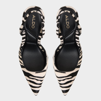 Berolden White/Black Women's Animal Prints - Slingback heel | Aldo Popular