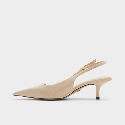 Josita Medium Beige Women's Kitten heels - Slingback heel, Kitten heel | Aldo Essential