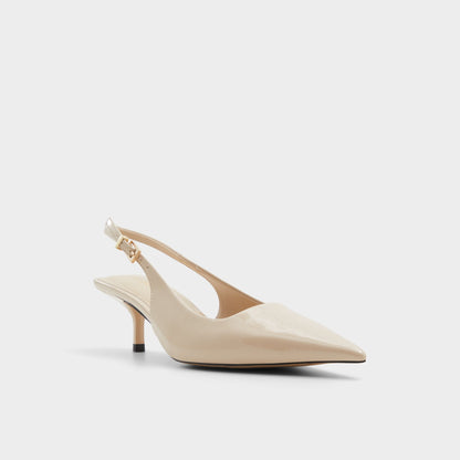 Josita Medium Beige Women's Kitten heels - Slingback heel, Kitten heel | Aldo Essential