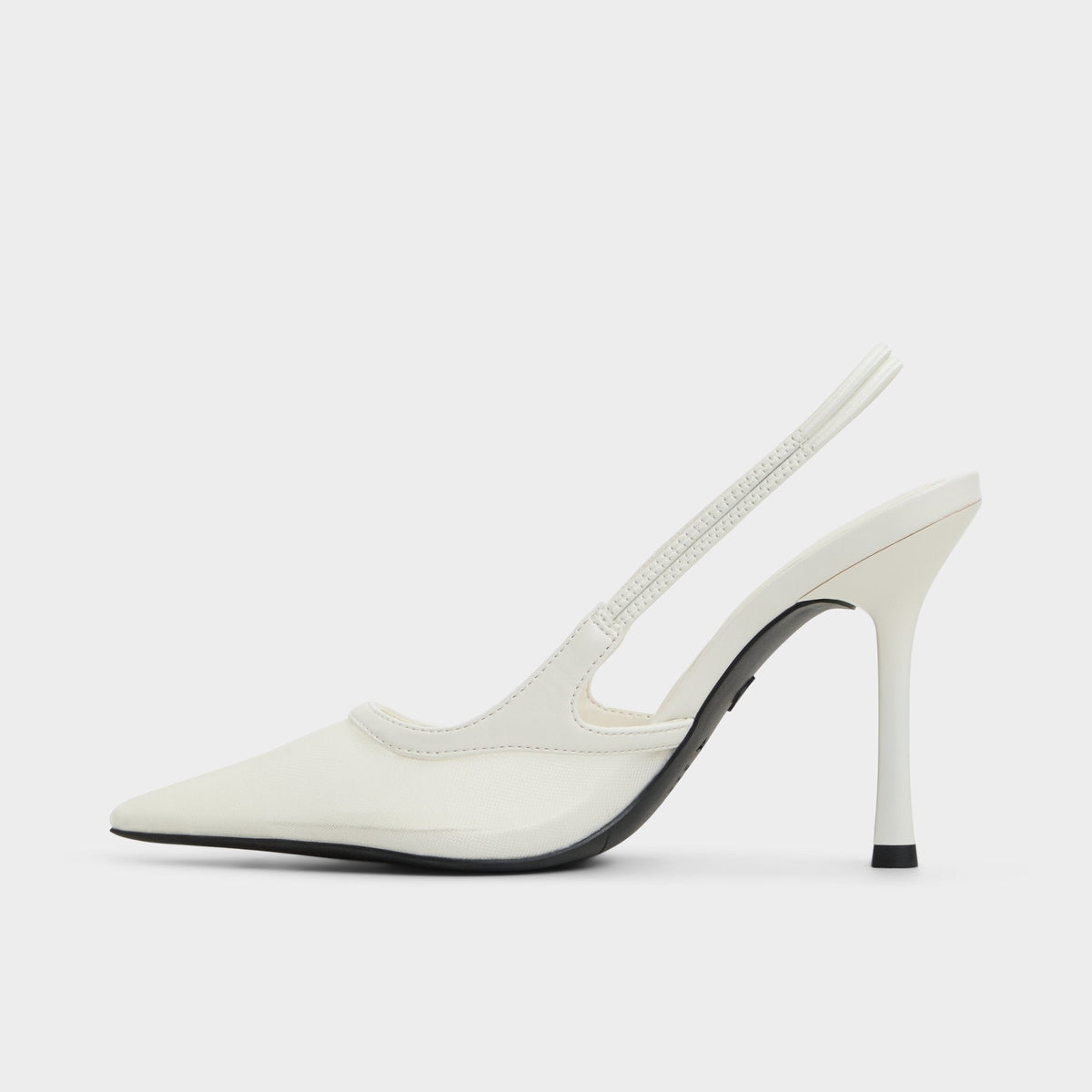 Evania White Women's Slingbacks - Slingback heel | Aldo New
