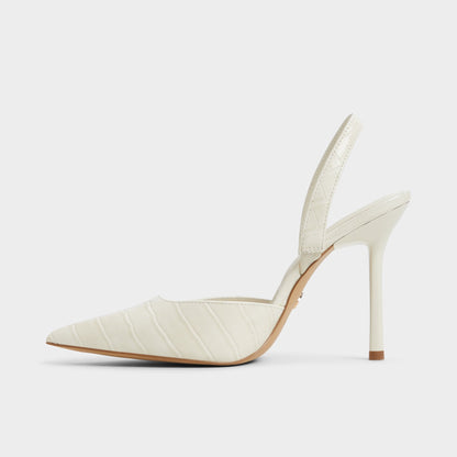Berolden Other White Women's Slingbacks - Slingback heel, Stiletto heel | Aldo Best Seller