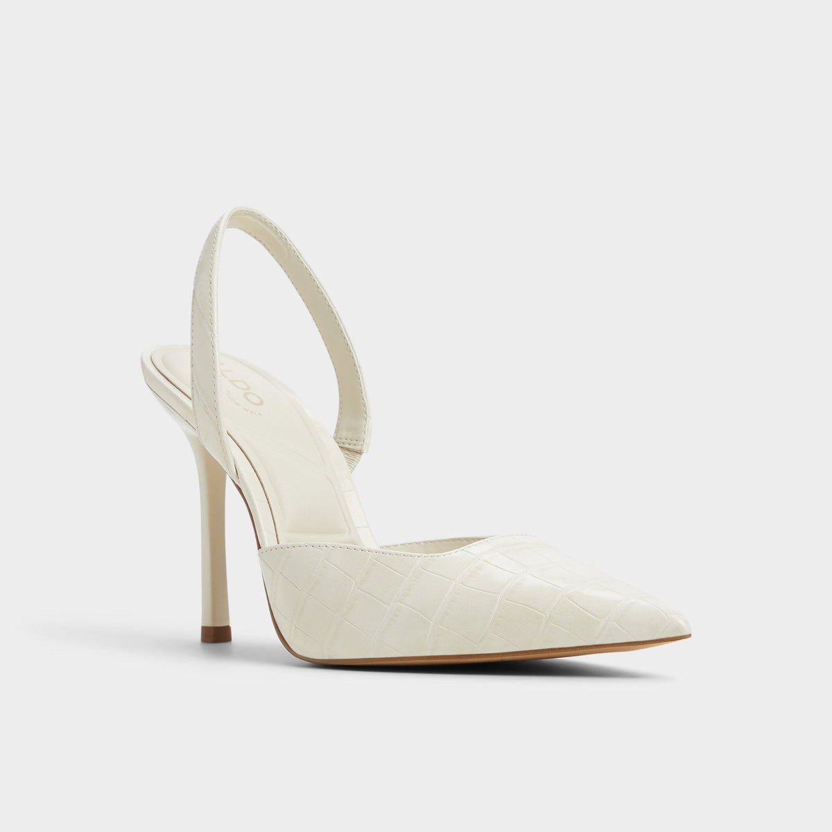 Berolden Other White Women's Slingbacks - Slingback heel, Stiletto heel | Aldo Best Seller