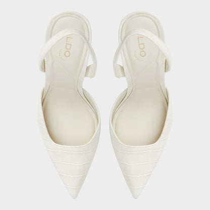 Berolden Other White Women's Slingbacks - Slingback heel, Stiletto heel | Aldo Best Seller