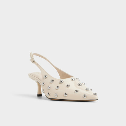 Naiarah in Cream 14118390 - Slingback heel, Stiletto heel | Aldo Recommended
