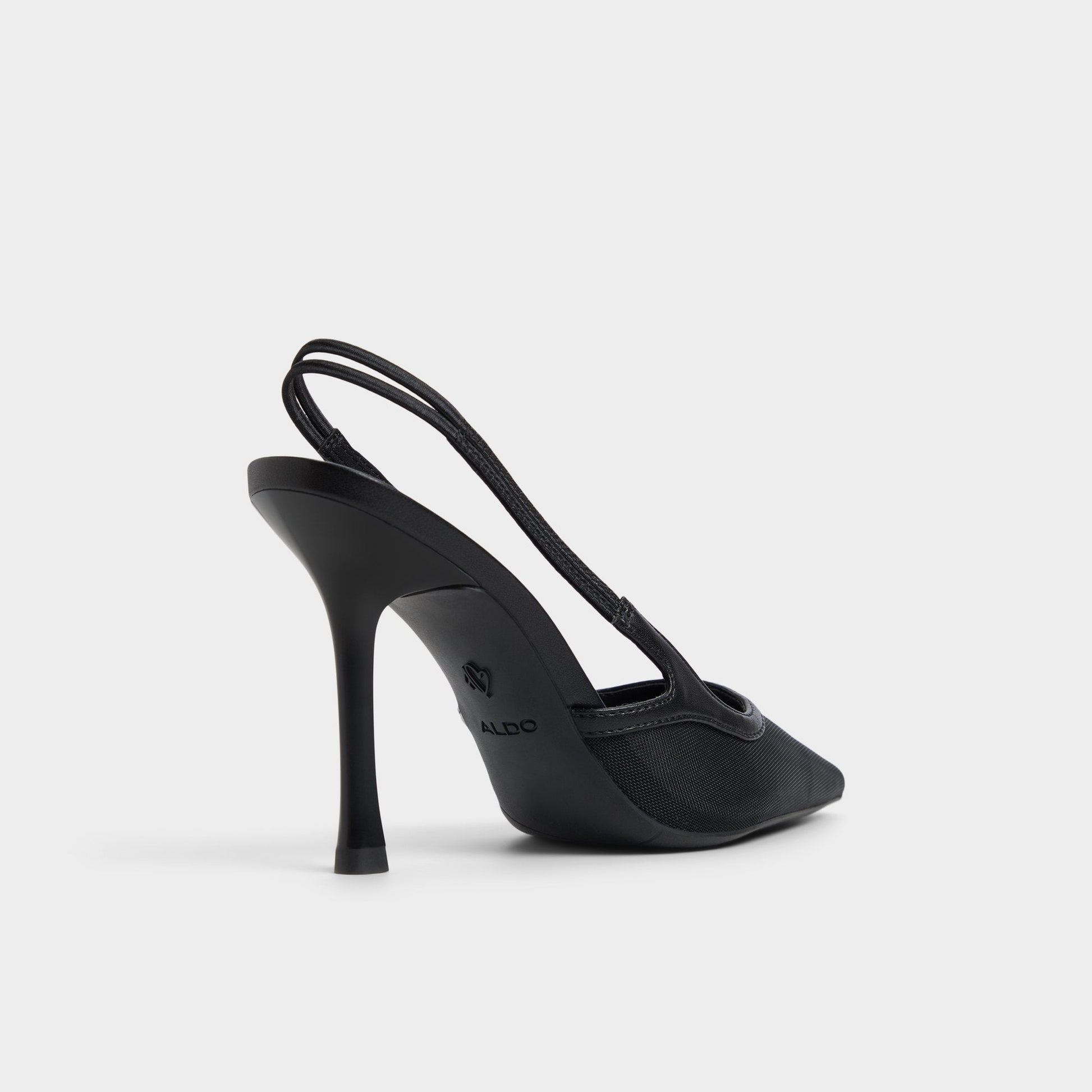 Evania Black Women's Slingbacks - Slingback heel | Aldo Exclusive
