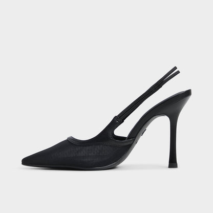 Evania Black Women's Slingbacks - Slingback heel | Aldo Exclusive