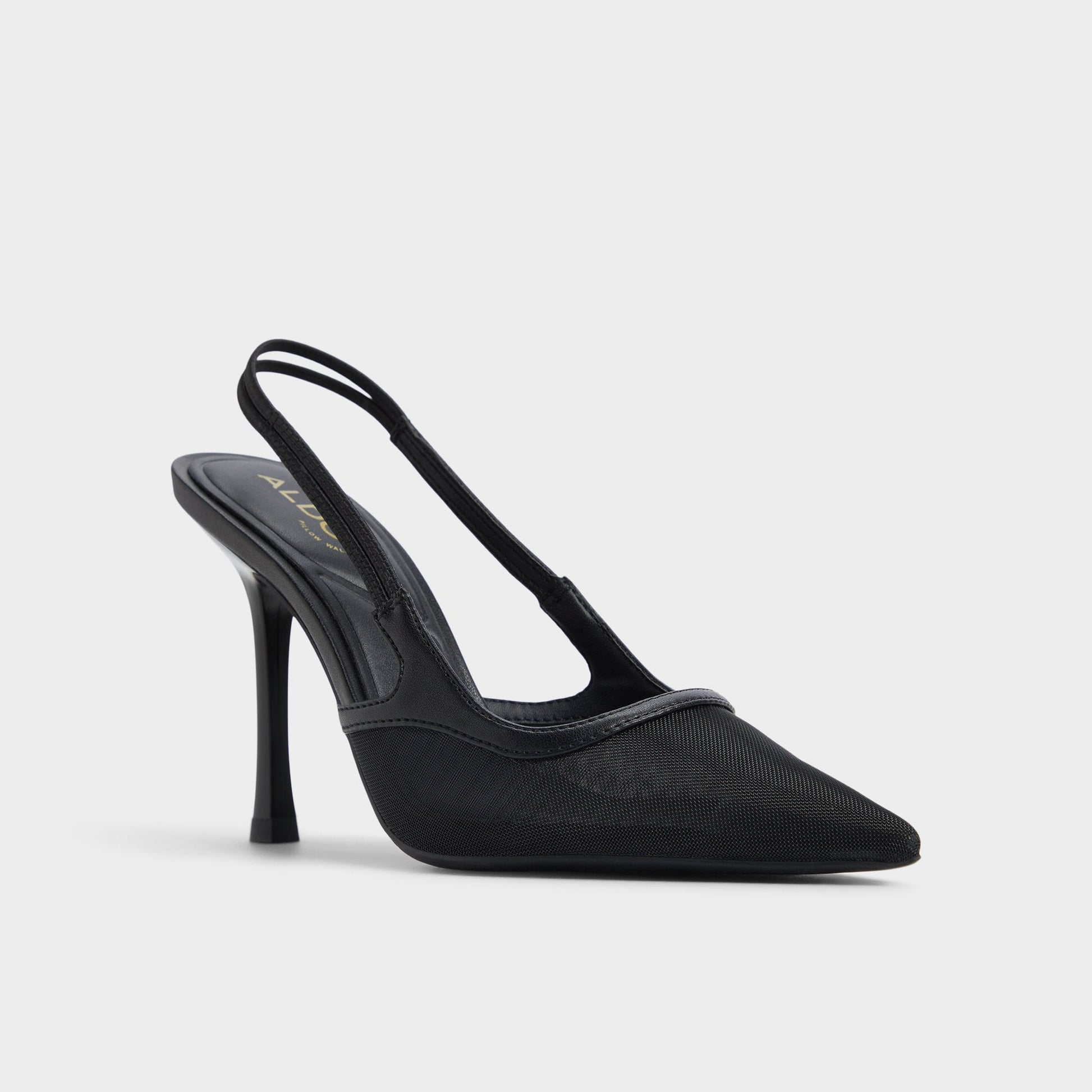 Evania Black Women's Slingbacks - Slingback heel | Aldo Exclusive