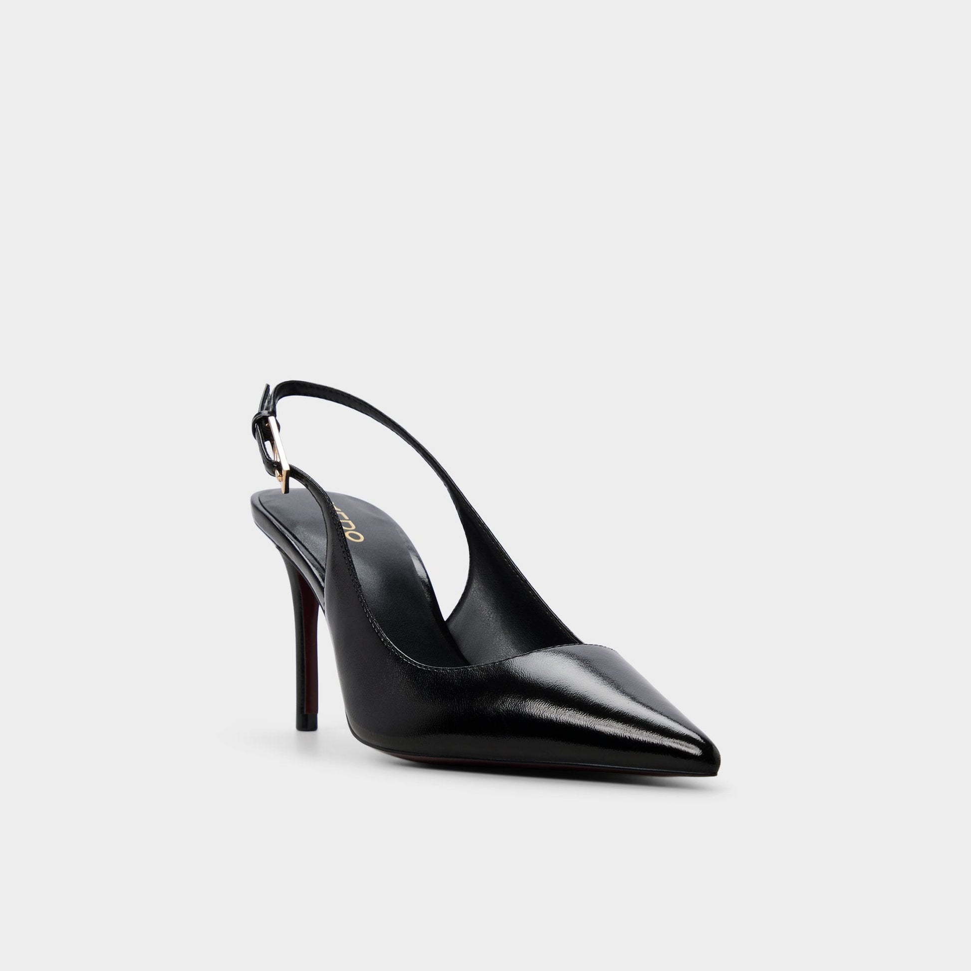 Syliaa in Open Black - Slingback heel | Aldo Signature