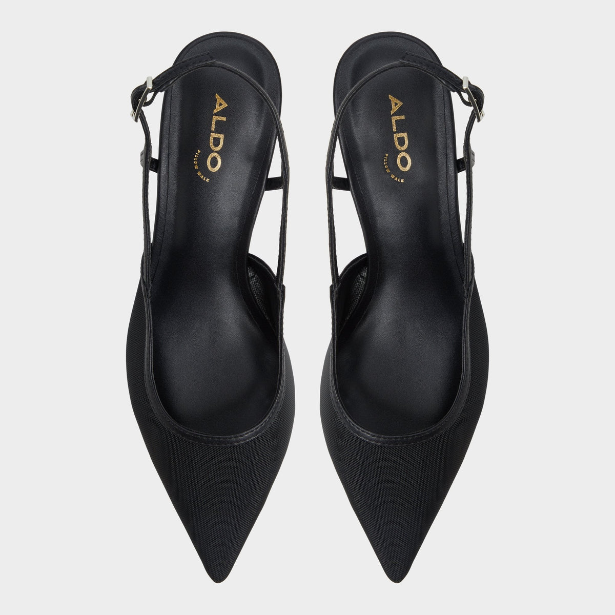 Maxina Black Women's Kitten heels - Slingback heel, Kitten heel | Aldo Classic