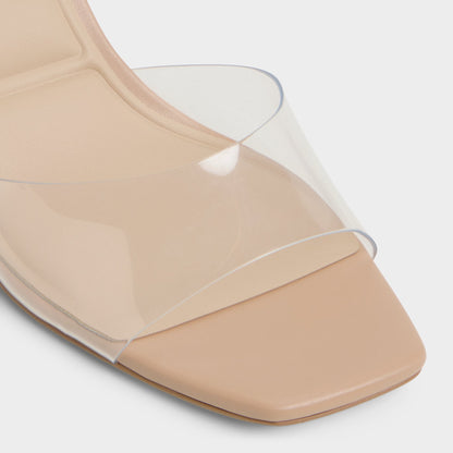 Andyana Beige Women's Strappy sandals - Slingback heeled sandal, Stiletto heel | Aldo Essential