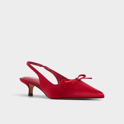 Azizza in Dark Red - Slingback heel, Kitten heel | Aldo Popular