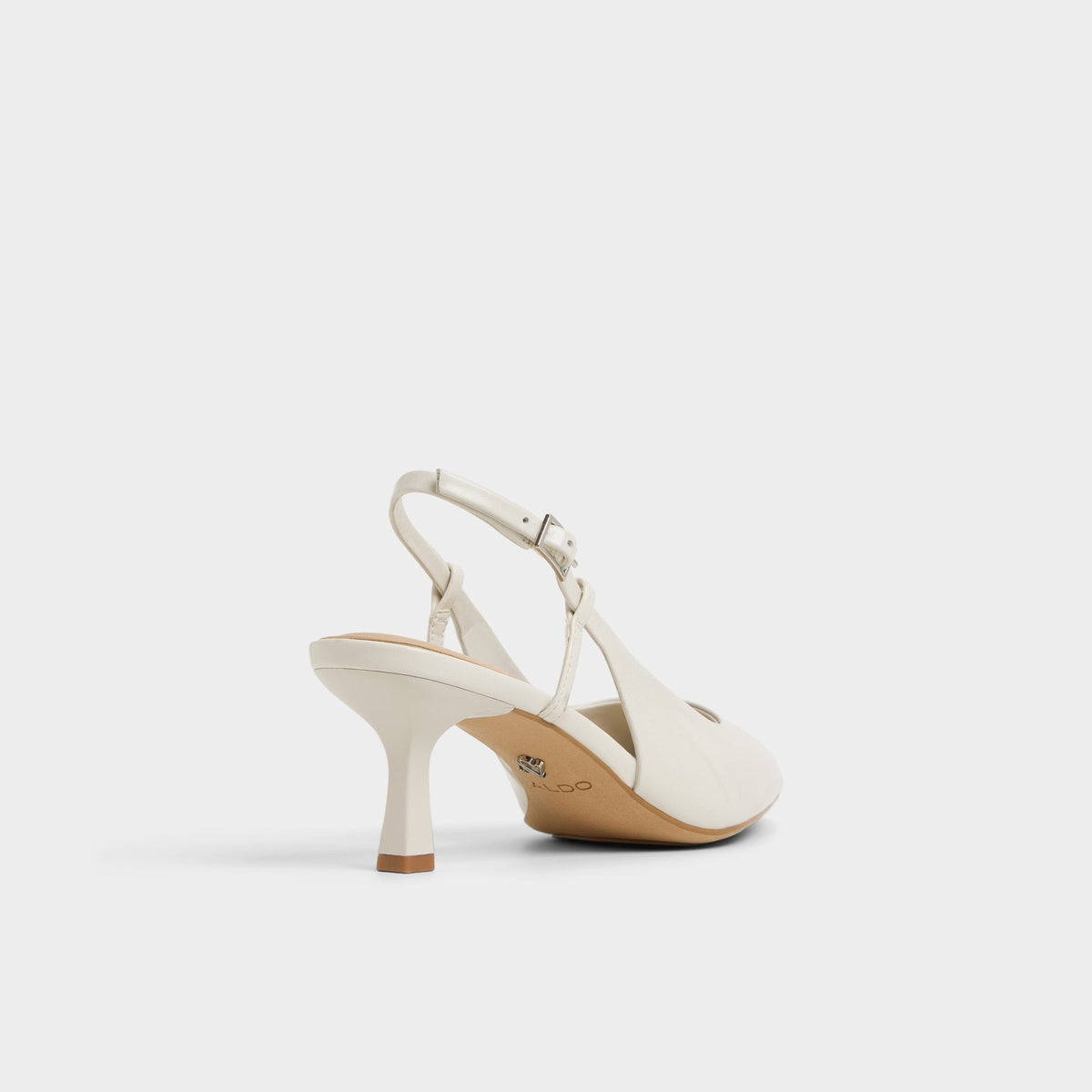 Adan in White Bone - Slingback heel, Kitten heel | Aldo Trending