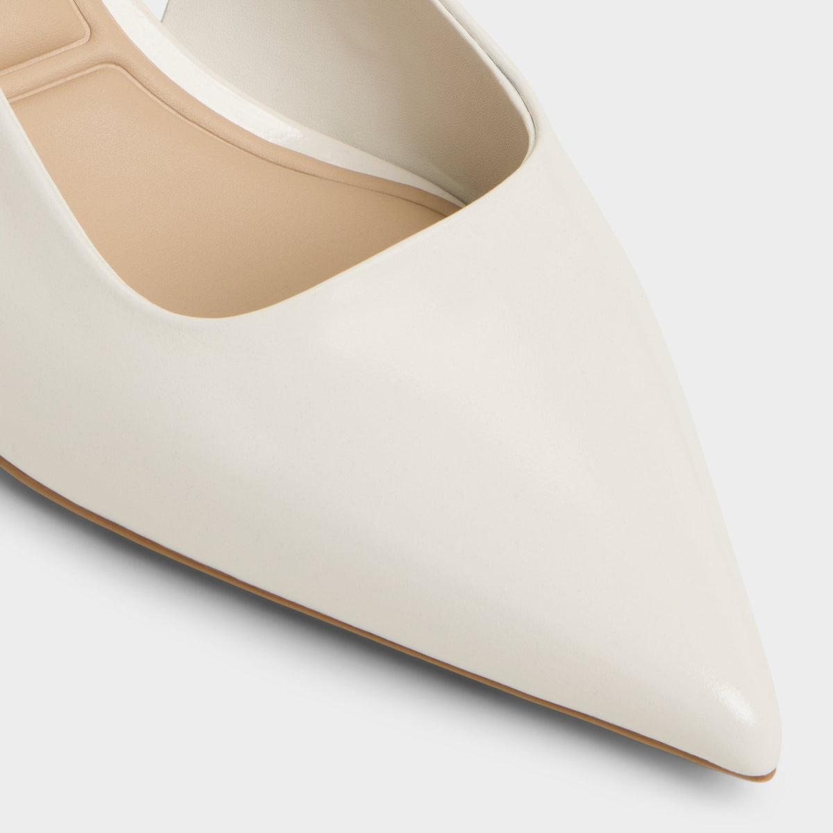 Adan in White Bone - Slingback heel, Kitten heel | Aldo Trending