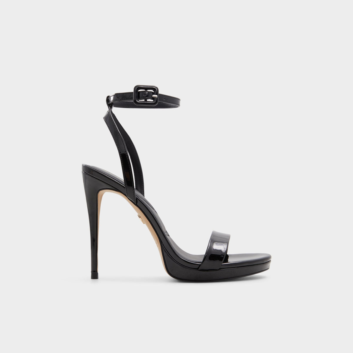 Katelina Black Women's Heeled sandals - Strappy heeled sandal, Stiletto platform | Aldo Exclusive