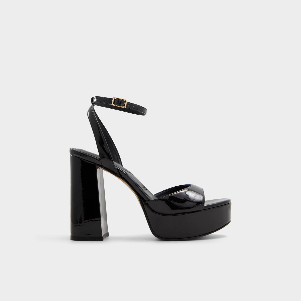 Valoria Black Women's Platform sandals - Strappy heeled sandal, Platform | Aldo Essential