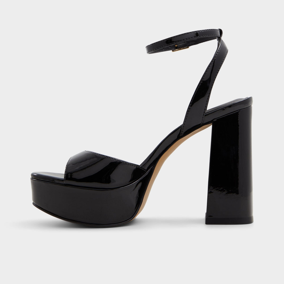 Valoria Black Women's Platform sandals - Strappy heeled sandal, Platform | Aldo Essential