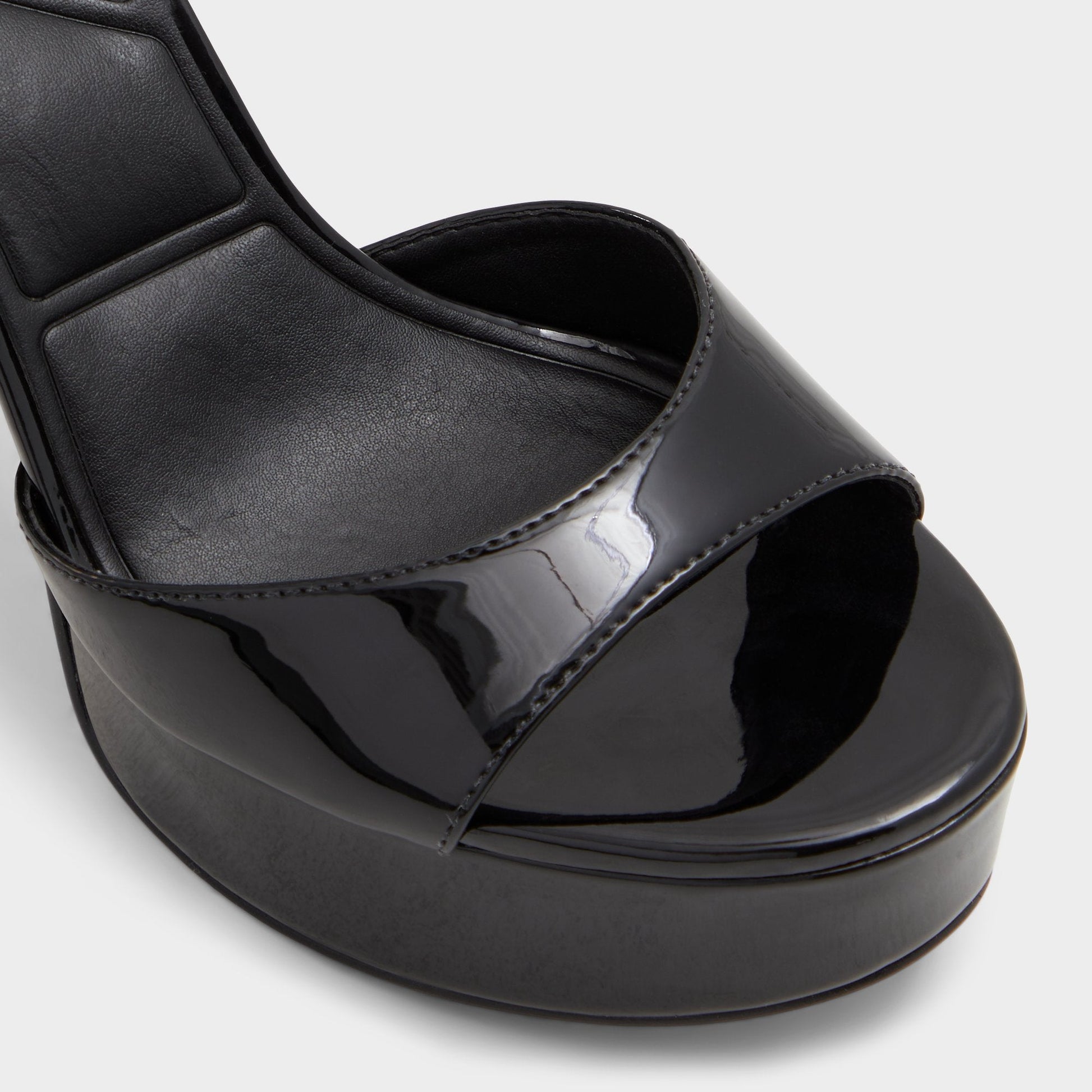 Valoria Black Women's Platform sandals - Strappy heeled sandal, Platform | Aldo Essential