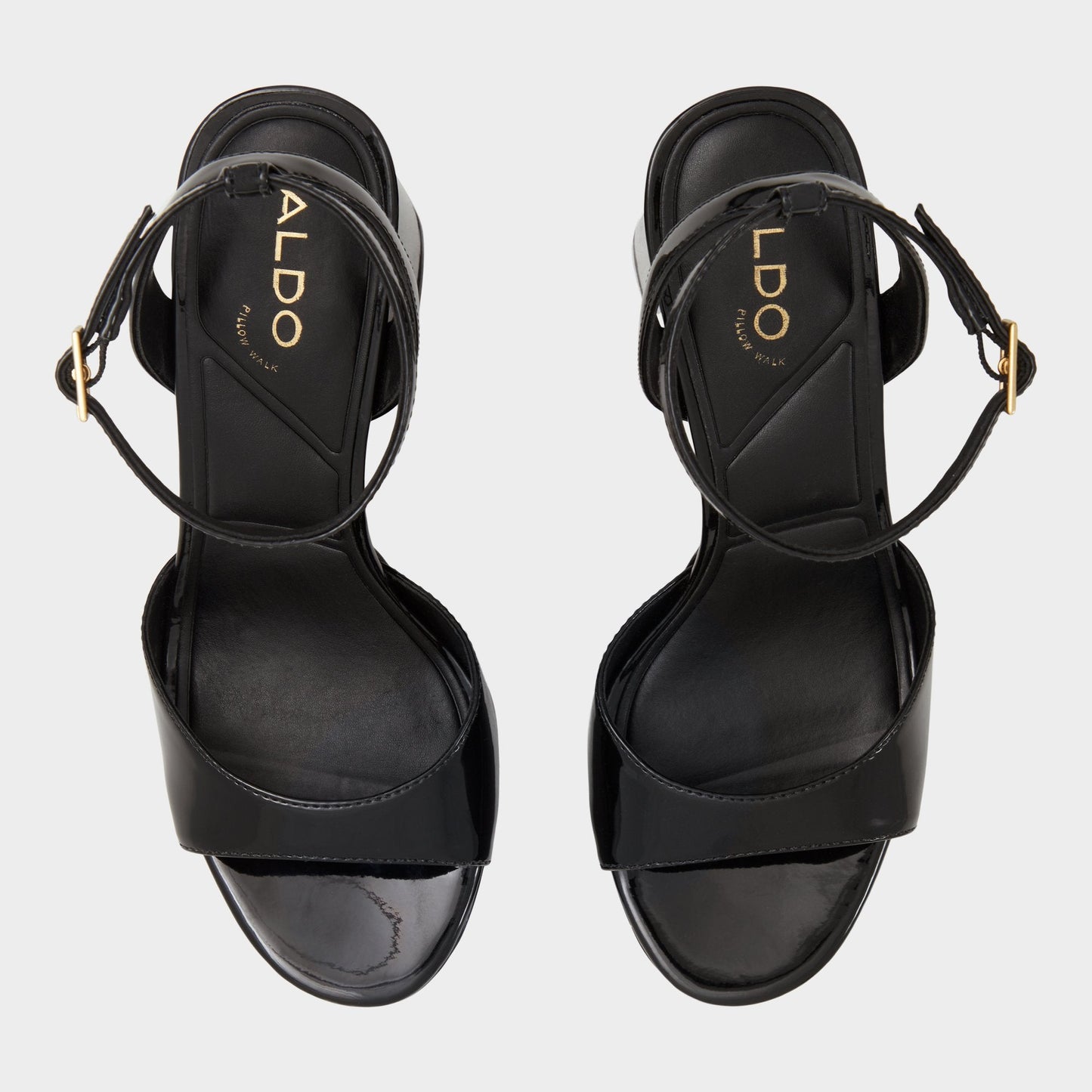 Valoria Black Women's Platform sandals - Strappy heeled sandal, Platform | Aldo Essential