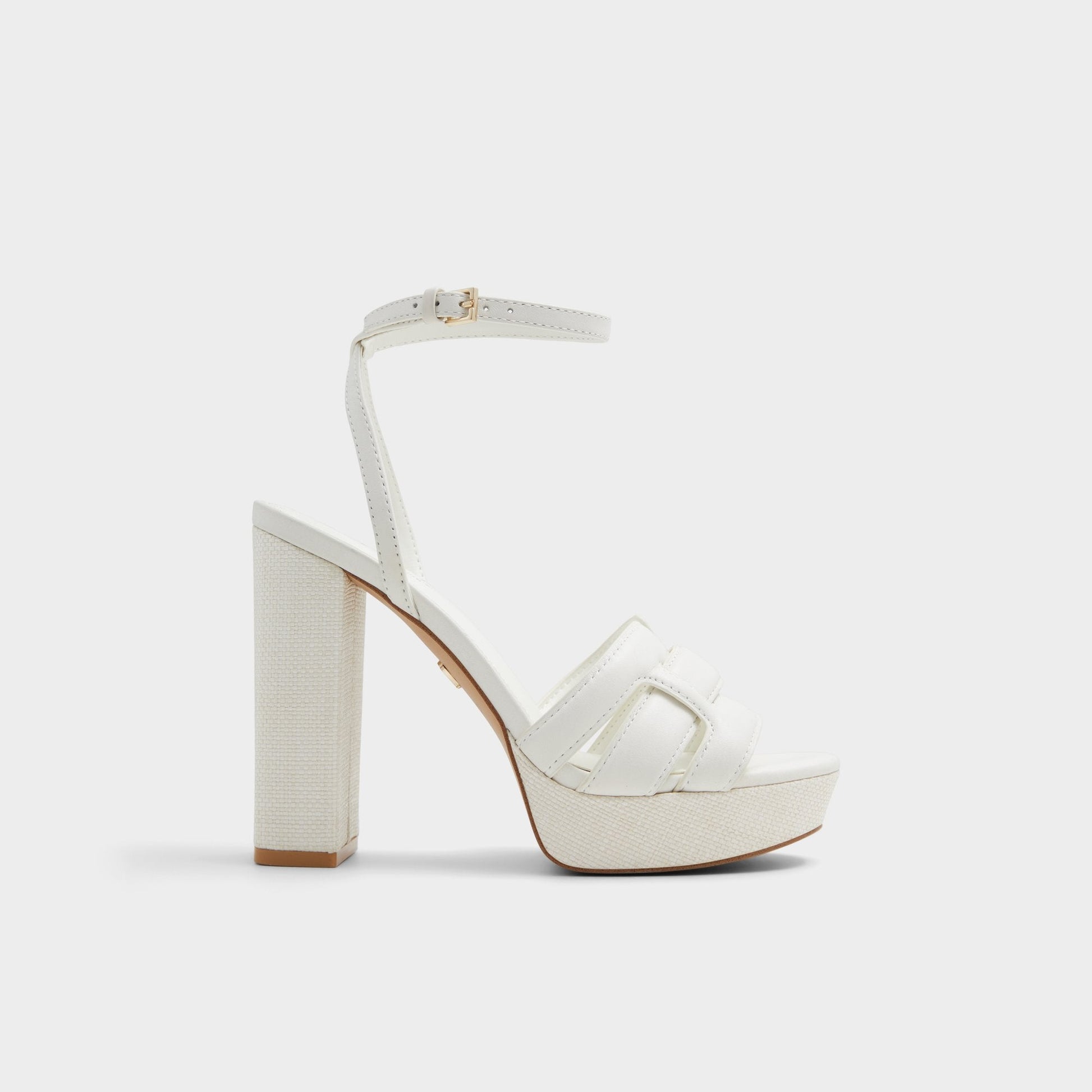 Valaberel Open White Women's Platform sandals - Strappy heeled sandal, Platform | Aldo Featured