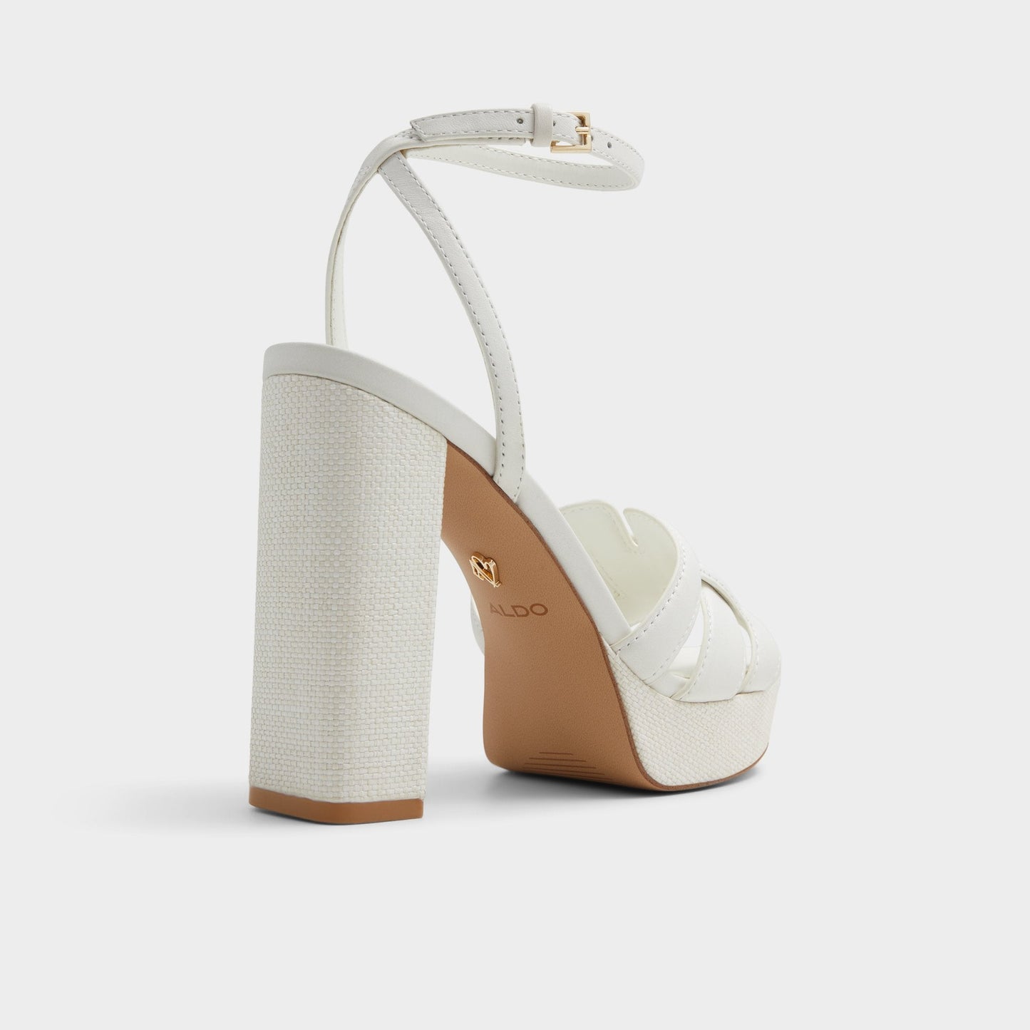 Valaberel Open White Women's Platform sandals - Strappy heeled sandal, Platform | Aldo Featured