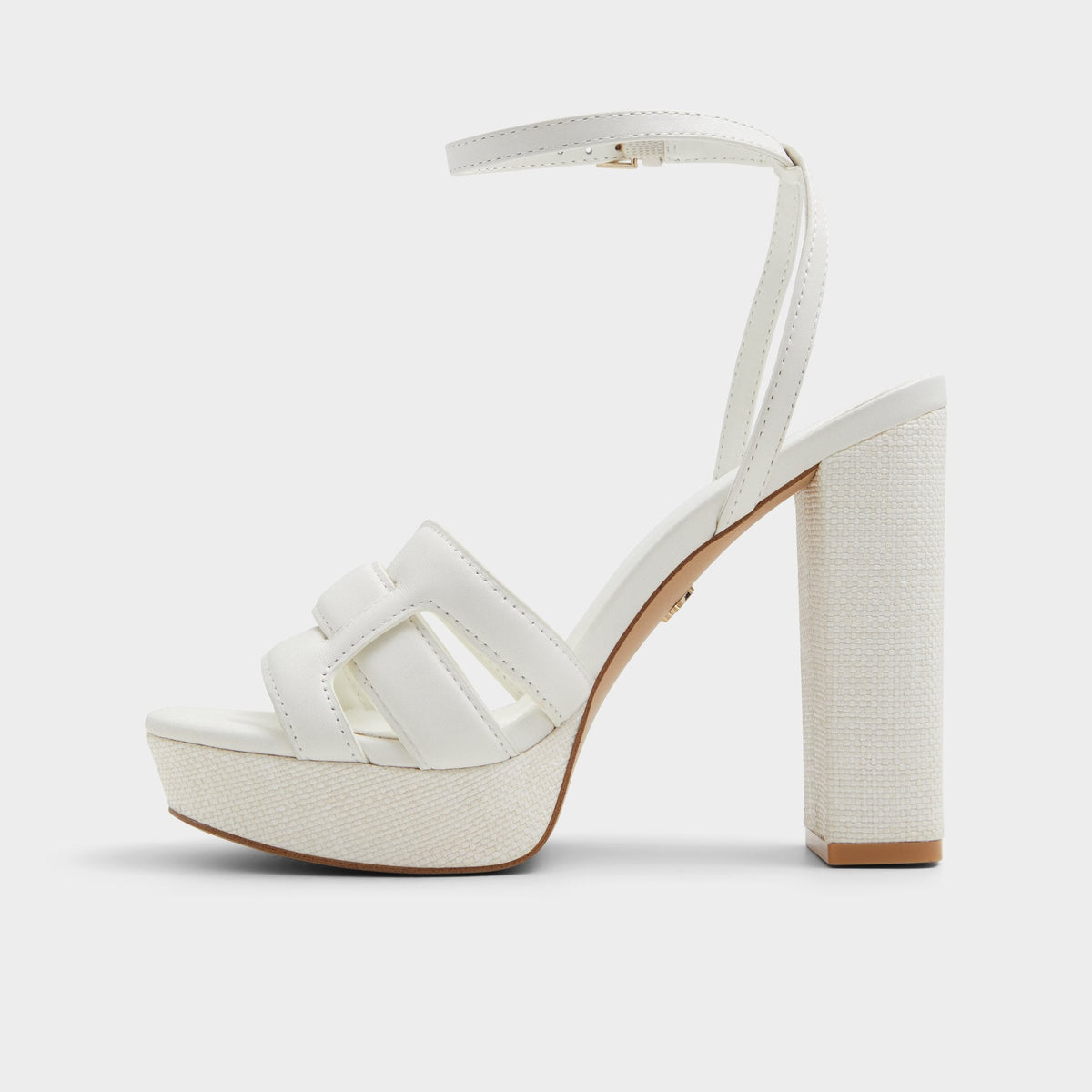 Valaberel Open White Women's Platform sandals - Strappy heeled sandal, Platform | Aldo Featured