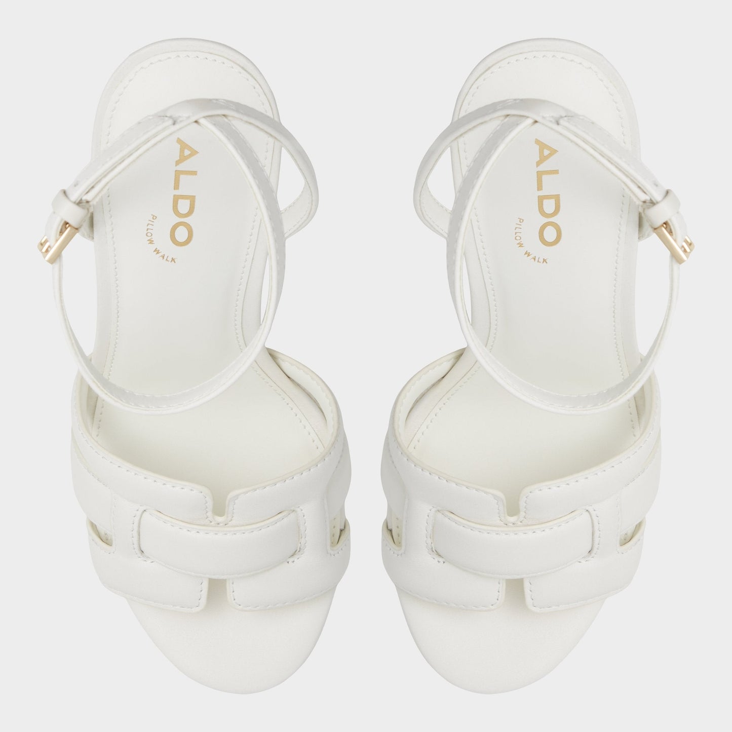 Valaberel Open White Women's Platform sandals - Strappy heeled sandal, Platform | Aldo Featured