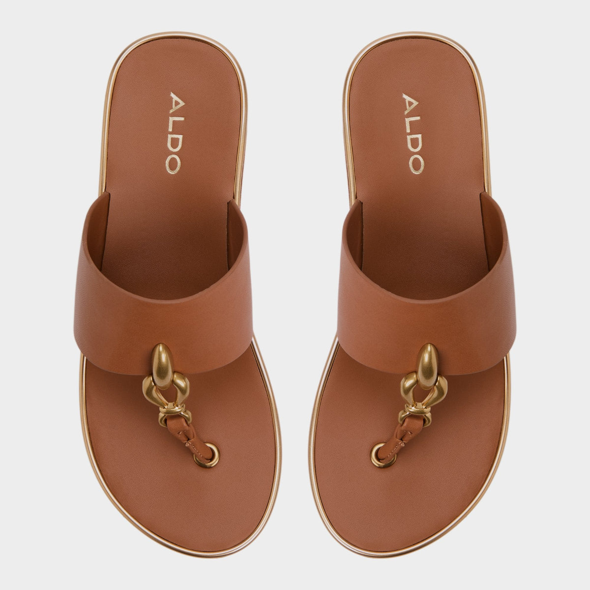 Penelopy Medium Brown Women's Platform sandals - Wedge sandal, Wedge heel | Aldo Signature