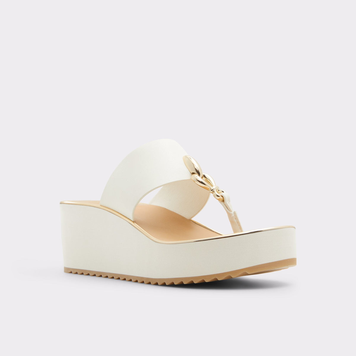 Penelopy White Women's Wedges - Wedge sandal, Wedge heel | Aldo Classic