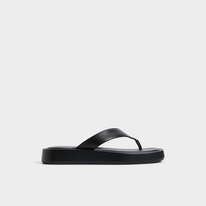 Grettle Black Women's Flats - Flip flop, Flatform | Aldo Premium