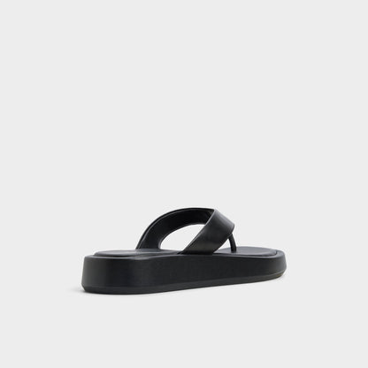 Grettle Black Women's Flats - Flip flop, Flatform | Aldo Premium