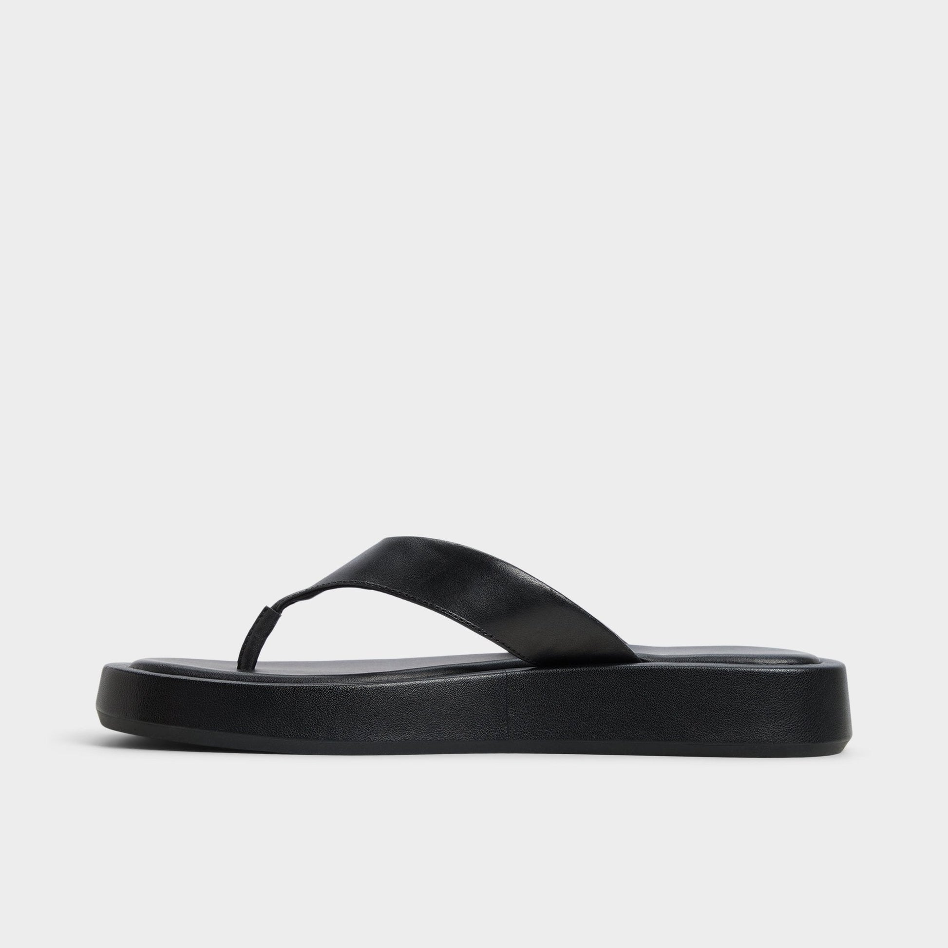 Grettle Black Women's Flats - Flip flop, Flatform | Aldo Premium