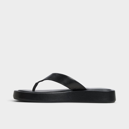 Grettle Black Women's Flats - Flip flop, Flatform | Aldo Premium