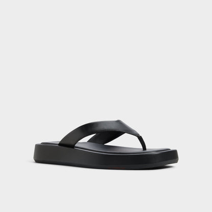 Grettle Black Women's Flats - Flip flop, Flatform | Aldo Premium