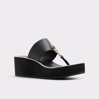 Penelopy Black Women's Wedges - Wedge sandal, Wedge heel | Aldo Featured