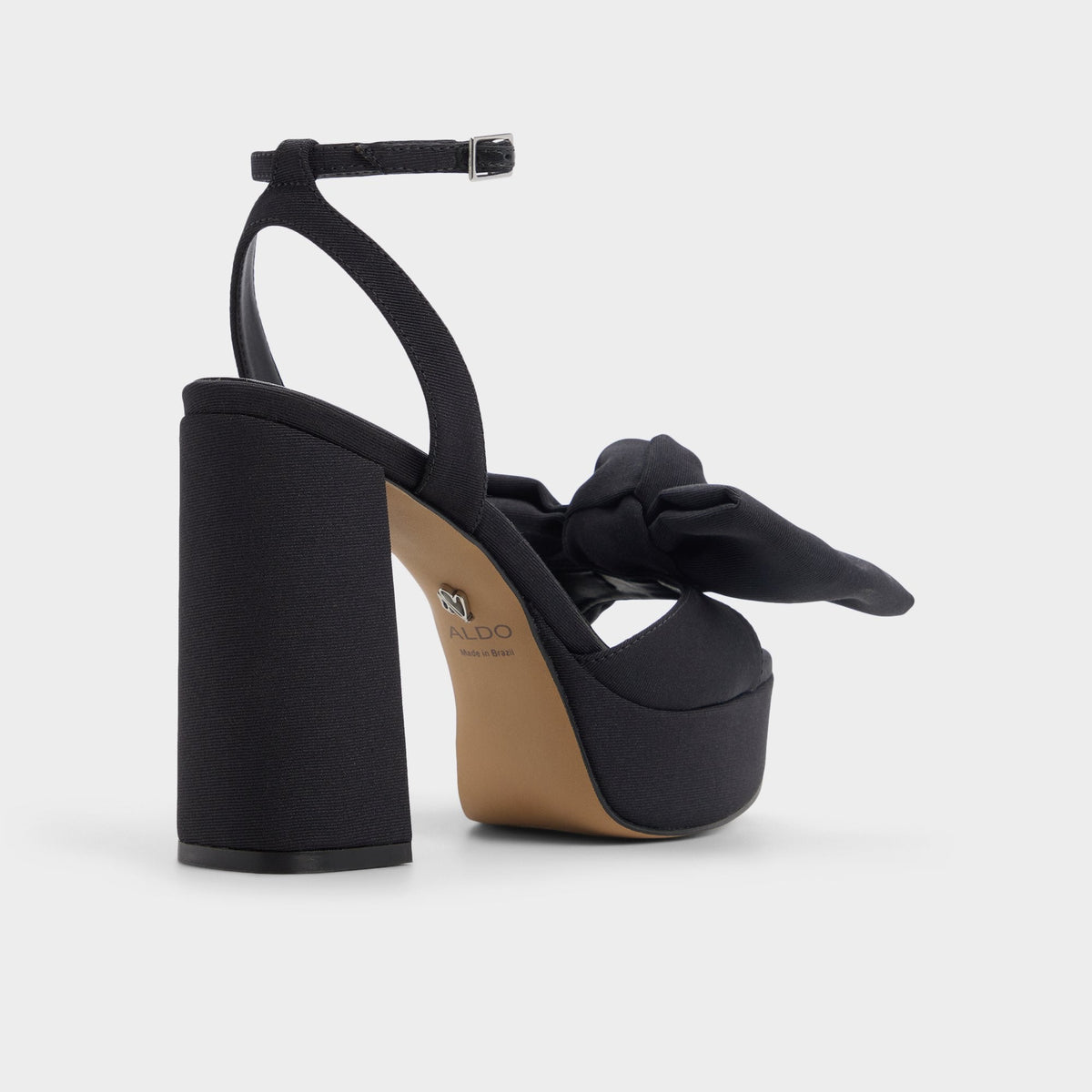 Luscious in Black 14154112 - Strappy heeled sandal, Platform | Aldo Best Seller