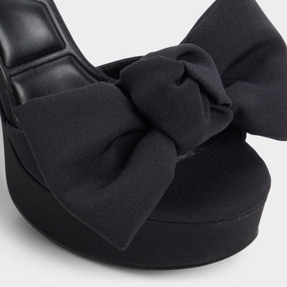 Luscious in Black 14154112 - Strappy heeled sandal, Platform | Aldo Best Seller